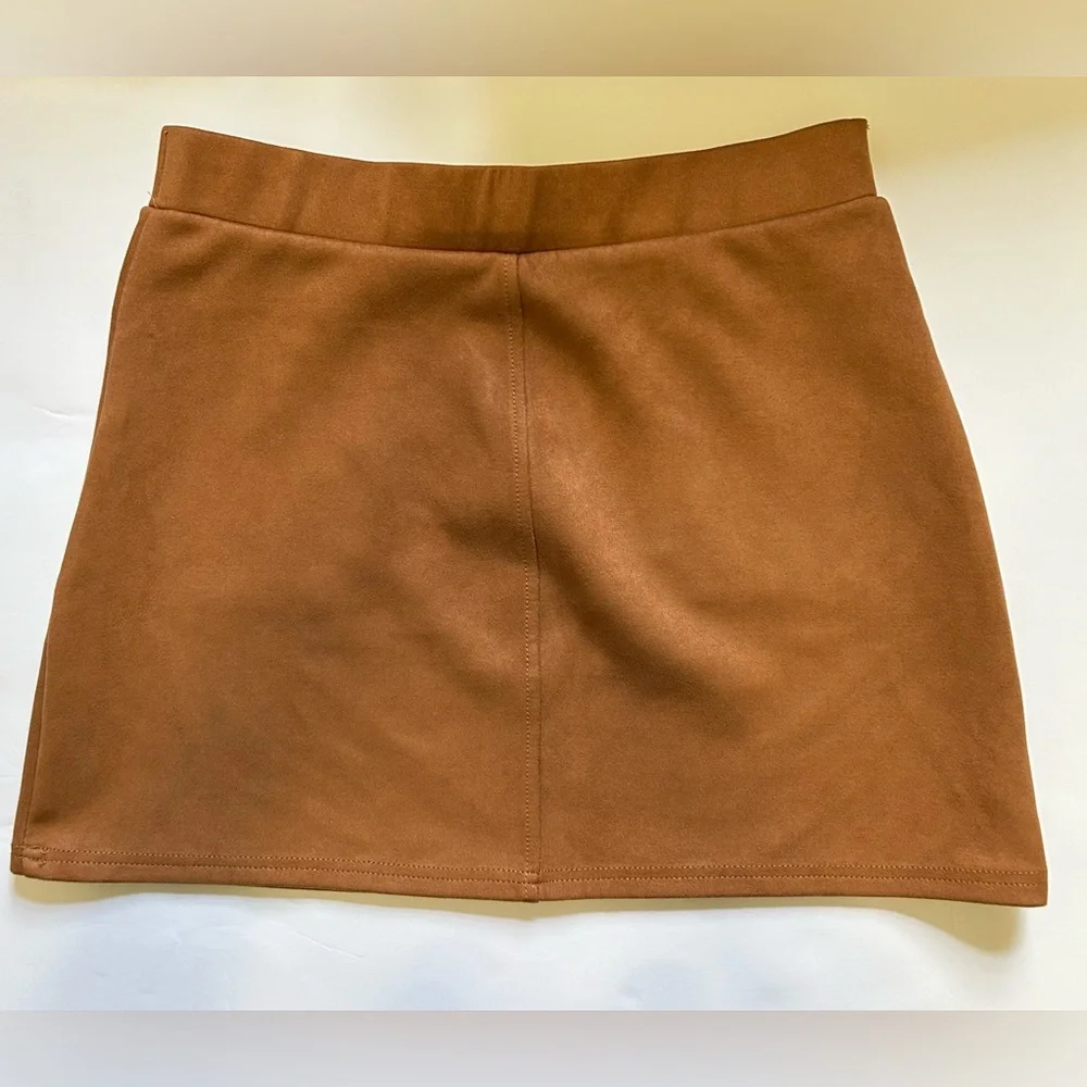 Blashe Faux Suede Mini Skirt Size Medium